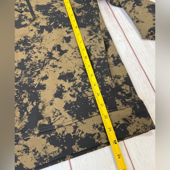 Lululemon Men's City Sweat Pullover Hoodie - Small - black tan hooded sweatshirt - Picture 10 of 15